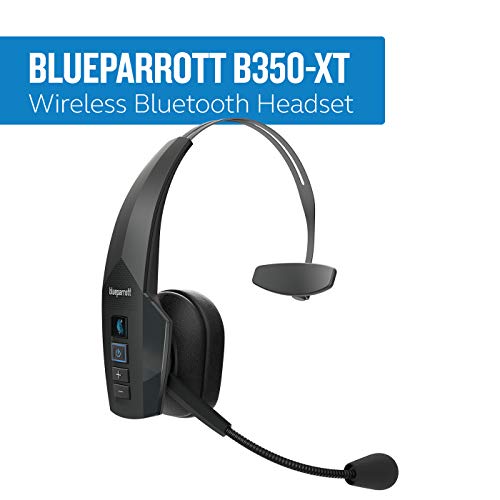 BlueParrott B350-XT Bluetooth Headset Noise-Canceling Wireless Headphones