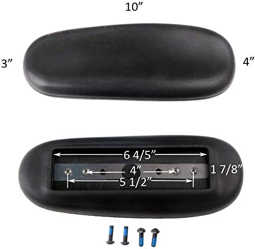 MingYi Office Chair Armrest Replacement Pads – 4"/5.5" Universally Fit Pair