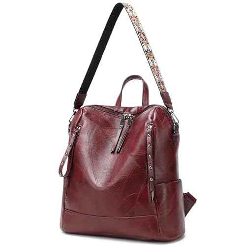 sqlp Fashion Backpack Purse for Women Vegan Leather Travel Back Pack Womens Designer Shoulder Bags