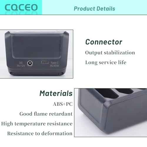 4-Slot Battery Charging Cradle for Zebra TC77 TC70 TC72 TC75 TC70X TC75X TC720L TC75EK TC75AH TC75GK TC700H TC700K TC77HL Barcode Scanner Battery, Compatible with BT-000318 Battery