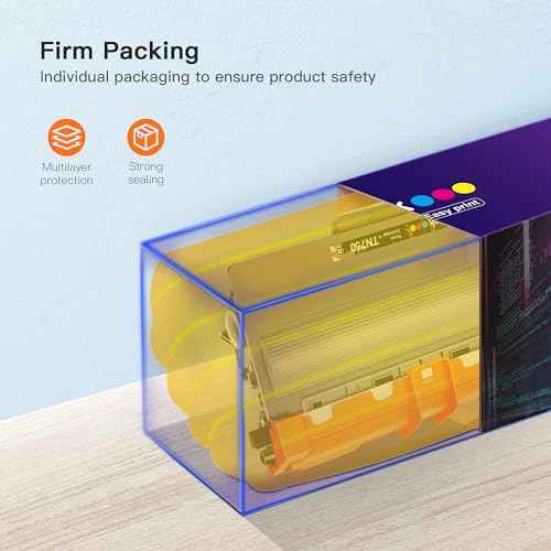 E-Z Ink Compatible Toner Cartridge Replacement for Brother TN750 TN-750 TN720 TN-720 to Use with HL-5450DN HL-5470DW HL-6180DW MFC-8710DW MFC-8910DW MFC-8950DW (Black, High Yield, 2-Pack)