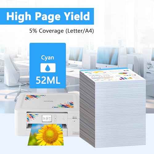 LCL SP-1 SP01 Sublimation Ink Cartridges SP01CS High Capacity Ink Compatible with Brother Thermo Sublimation SP-1 Printers(1-Pack Cyan)