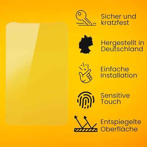atFoliX Screen Protector compatible with Zebra MC9400 Screen Protection Film, anti-reflective and shock-absorbing FX Protector Film (2X)