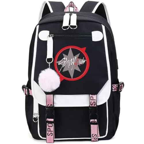 Stray Kids Backpack Merch, Stray Kids Book Bag Casual Backpack