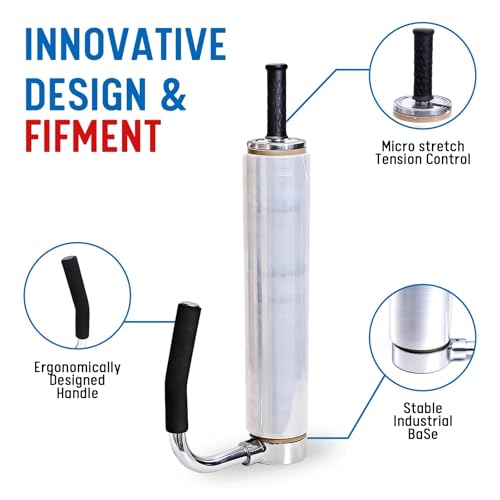 Pallet Stretch Film Packing Machine Shrink Wrap Dispenser Holder