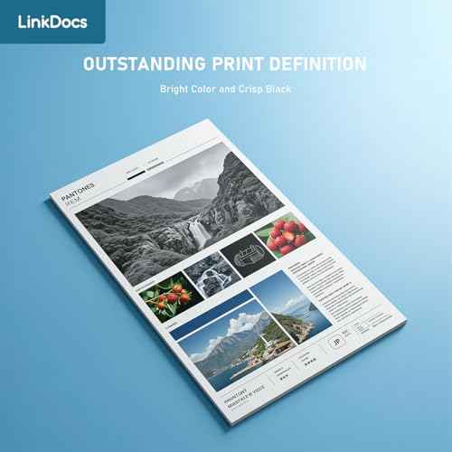 LinkDocs 275XL Remanufactured Ink Cartridge Replacement for Canon 275XL 275 PG-275XL Ink Cartridges Work for Canon PIXMA TS3522 TR4720 TS3520 TR3700 Printer (2 Black)