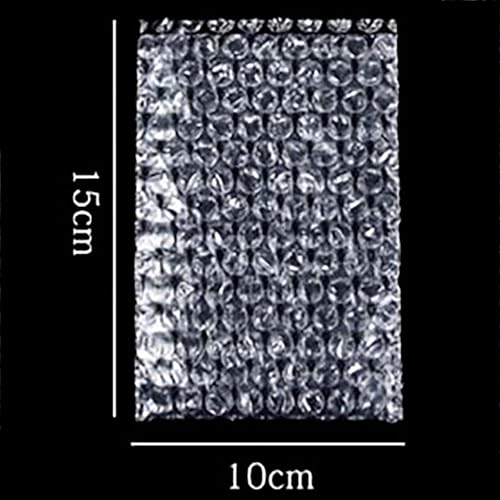 100 Pack Bubble Cushion Wrap Bags 4x6 Inch Clear Protective Shipping Pouches