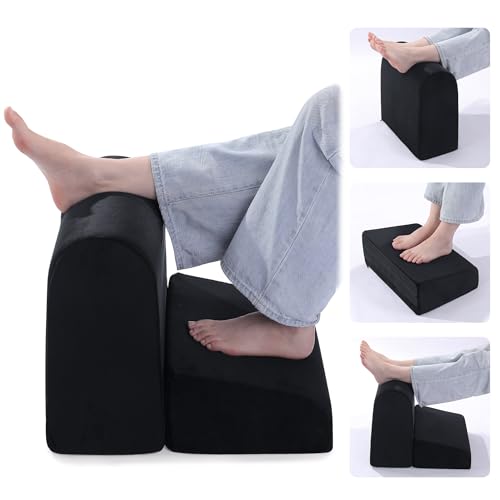 ROYALAY Adjustable Foot Rest for Under Desk, Supportive Leg Rest, Foot Stools for Under Office Desk, Ergonomic Foot Stand
