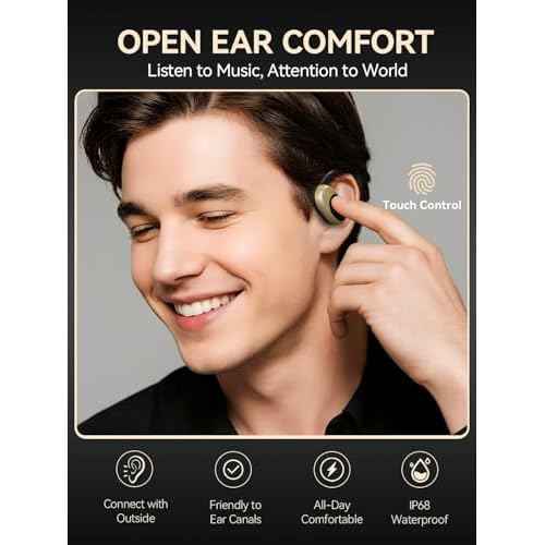 AI Language Translation Earbuds Real Time, Bluetooth 5.3 Audifonos Traductores Ingl?s Espa?ol for 164 Languages & Accents, Translator Device for Travel Business Meeting Learning