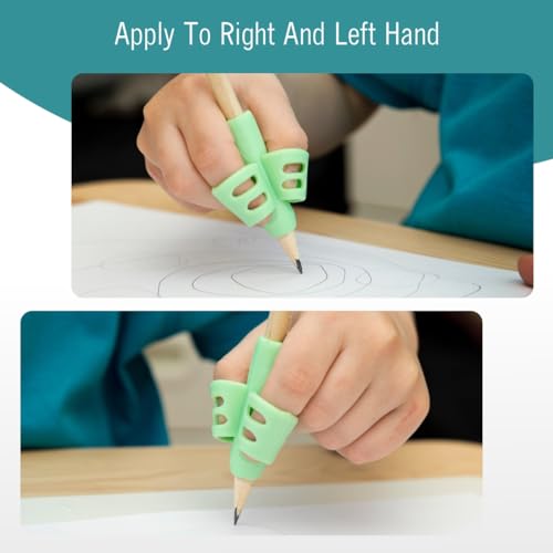 Pencil Grips for Kids Handwriting, Ergonomic Children Writing Aid, Training Posture Correction Tool, Pen Gripper, Pencil Holder for Kids, Preschoolers