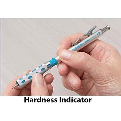 Pentel GraphGear 1000 Automatic Drafting Pencil - Metal Mechanical Pencils 0.5 and 0.7mm with Refill Leads