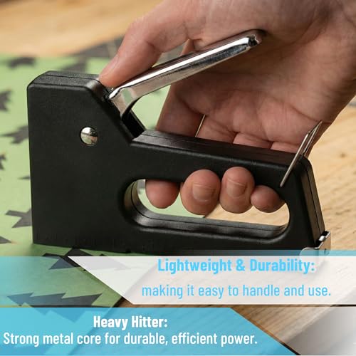 Mr. Pen Light Duty Staple Gun with 2000 Staples 5/16 inch