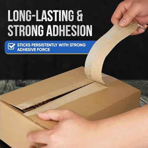 Packing Tape, 12 Rolls Shipping Tape, Heavy Duty Packaging Tape 1.88¡± x 60 yd, Clear Packing Tape Refills, Box Tape for Shipping, Mailing, Moving & Storage, Strong Seal on All Box Types