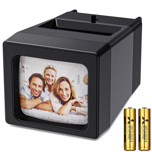 DigitConvert 35mm Slide Viewer with 2X Magnification & LED Light