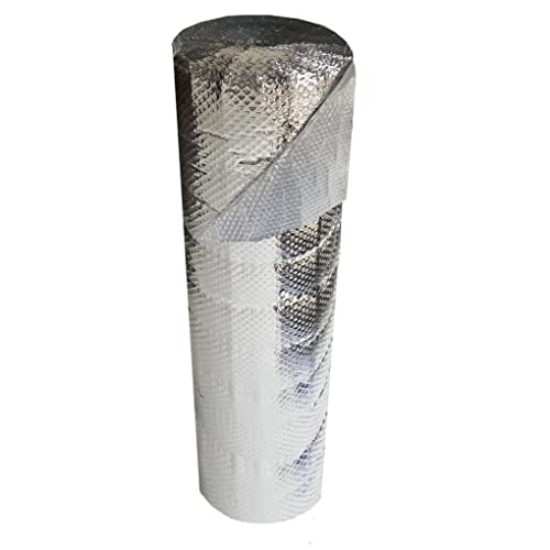 UBMOVE Reflective Insulation Bubble Roll 48 x 125 Inches - Thermal Barrier for Home & Construction