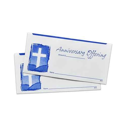 Anniversary Offering Envelopes for Church (500)