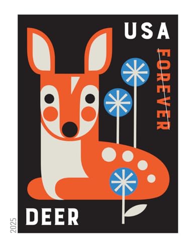 United States Postal Service Baby Wild Animals 2025 (20 Stamps) First-Class Forever Postage