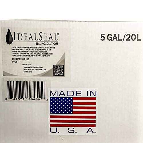 IDEALSEAL Five Gallon Cube of Sealing Solution Plus (Free Pump) Compare to PB Sealing Solution 605-0