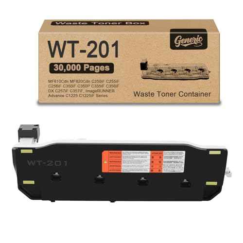 WT-201 WT201 Waste Toner Container Box Compatible for Canon ImageRunner Advance C250 C250if C255 C256 C350 C355 C356 MF810Cdn MF820Cdn Series Printers (FM0-0015 FM00015 WT-A3)
