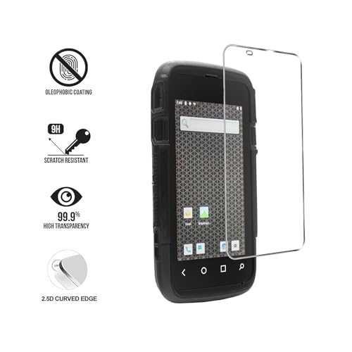 3pcs Tempered Glass Screen Protector for Honeywell Dolphin CT60 Handheld Barcode Scanner Mobile Computer, 9H Scratch-Resistant HD Clear Durable Protective Film