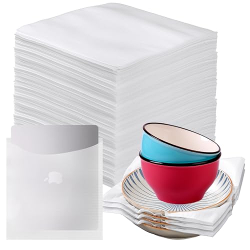 100 Pack Dish Packing Supplies for Moving, 12x12 Inch Cushion Foam