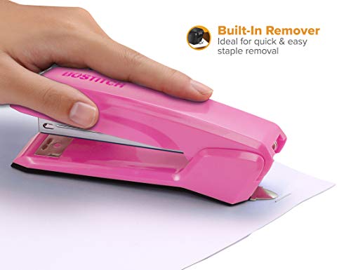 Bostitch Ascend 3-in-1 Stapler with Remover & Storage - Pink, Full Size