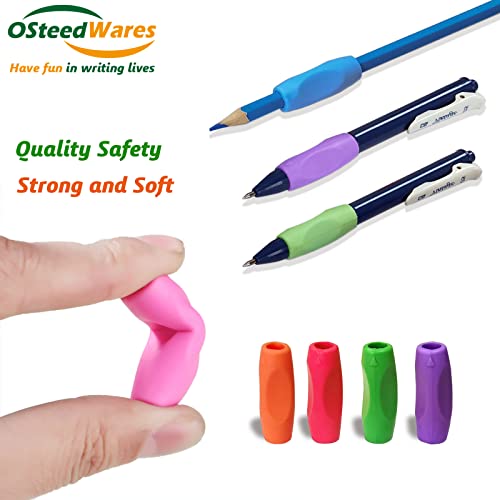 Classic 8-Pack Silicone Ergonomic Pencil Grips for Adults, Arthritis Relief