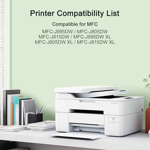 LC3033XXL LC3033 BK/C/M/Y Ink Cartridges Replacement for Brother LC3033 Ink Cartridges LC3033 LC3035 Combo Pack Work for MFC-J995DW MFC-J805DW MFC-J815DW MFC-J995DW XL MFC-J805DW XL Printer, (5 Pack)