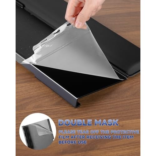 Computer Keyboard Stand for Desktop, 2-Level Height Adjustment Keyboard Wrist Rest, Non-Slip Key Board Riser Pad for Office, Gaming, and Home Desks