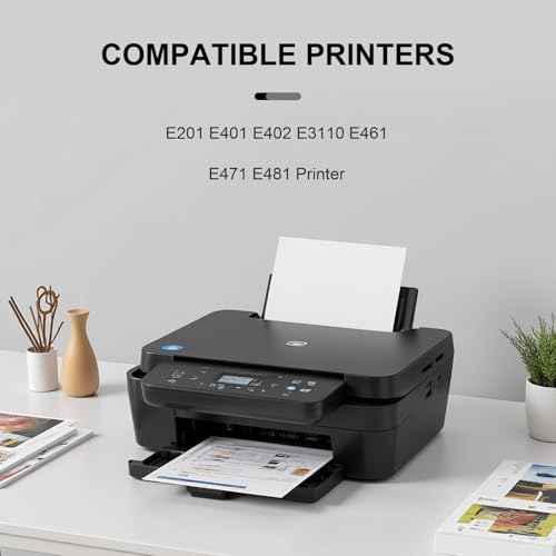 High Capacity PG-44XL CL-54 XL Ink Cartridges Replacement for Canon 44 54 XL Replacement Ink Cartridge for E201 E401 E402 E3110 E471 Printer (Black, Tri-Color, 2-Pack)