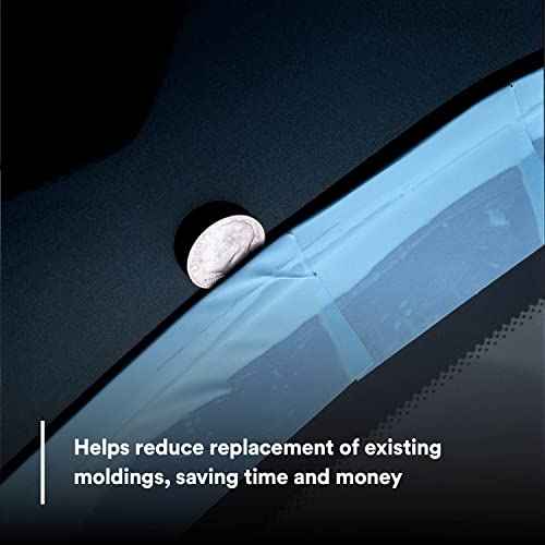 3M Perforated Trim Masking Tape 06348, Molding Paint Protection, Trim Lifting Tape, Hand Tearing, 15 mm Hard Band, 50.8 mm x 10 m