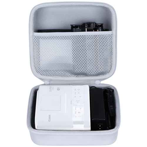 Hard Case Compatible with Canon SELPHY CP1500 CP1300 CP1200 Compact Photo Printer (Off White Case)