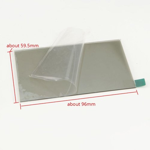 Generic Southst 4 Inches Thermal-isolating Glass Polarizer Glass 96x60x1.2mm Optical Glass For LCD Mini Led Projector Repair Part DIY Projector (Color: 1PC)
