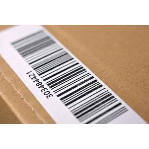 Address & Barcode Labels Replacement for DYMO 30251 (1-1/8" x 3-1/2") [10 Rolls/1300 Labels] Compatible with DYMO Labelwriter 450, 4XL,550,5XL & Zebra Desktop Printers