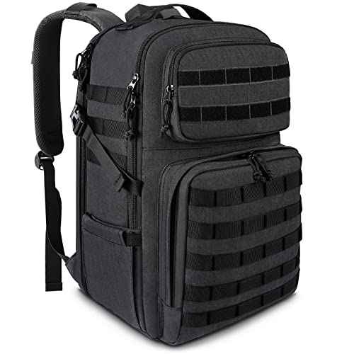 MATEIN 17 Inch Laptop Backpack, Large Military Tactical Backpack for Men TSA Approved, Water Resistant Work Day Pack Computer Bag, Travel Laptop Carry on for Camping Hiking