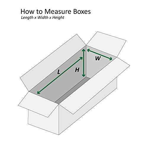 Boxes Fast BF1066 Long Cardboard Boxes, 10" x 6" x 6", Single Wall Corrugated, for Shipping or Moving Long and Narrow Items, Kraft (Pack of 25)