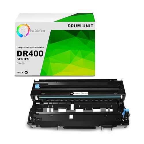 TCT DR400 Drum Unit - Premium Compatible Replacement for Brother DR-400 DR400 Works with Brother DCP-1200 1400, HL-1240DX, MFC-8300 P2500 P2500T, IntelliFax-4100 4100E 8750P Printers (20,000 Pages)