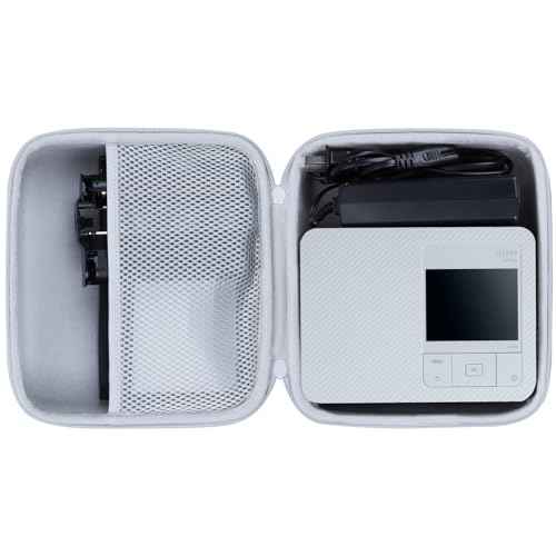 Hard Case Compatible with Canon SELPHY CP1500 CP1300 CP1200 Compact Photo Printer (Off White Case)