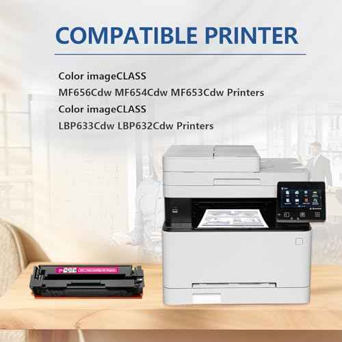 067 Magenta Toner Cartridge 067H Ink Cartridge Replacement for Canon CRG067 CRG-067H Toner for ImageCLASS MF656Cdw MF654Cdw