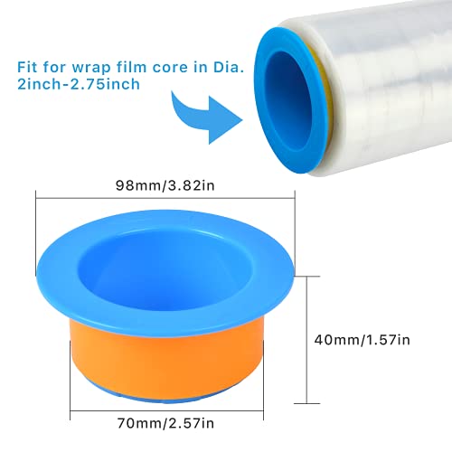 Shrink Wrap Handle, 2 Pairs Manual Stretch Dispenser for Shipping,
