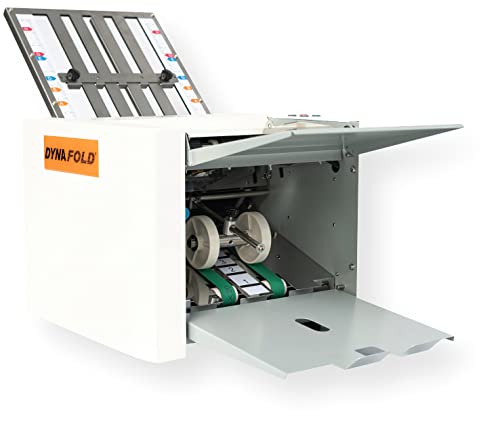 Dynafold 102N Paper Folding Machine - Fast 8000 Per Hour, Batch & Self-Adjusting