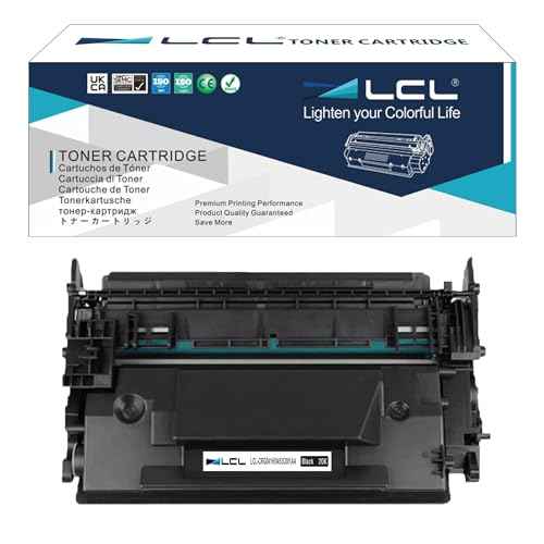 LCL 041H Black Toner Cartridge High Yield Replacement for Canon 041 CRG041 CRG041H Compatible with Canon LBP312i MF521DW LBP312X LBP312dn MF525dw Printers (1-Pack)