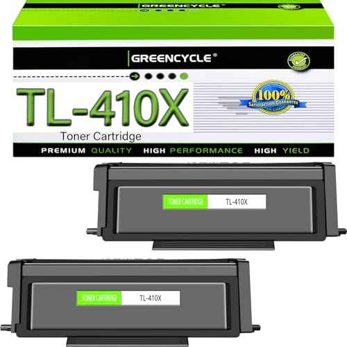 greencycle Compatible for Pantum TL-410X TL-410H Black Toner Cartridge TL-410 TL410 TL410X Pro Ink Cartridge use for p3012dw p3302dw p3302dn m7202fdw m7102dw m7102dn M6802fdw M6702dw M6800fdw (2PACK)