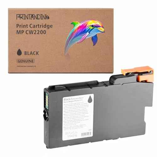 CW2200 841720 160ML Black Ink Cartridges Compatible for Ricoh Gestetner/Lanier/Savin MP CW2200 CW2201 CW1200 CW1201 IM CW2200 1200 OEM Ink