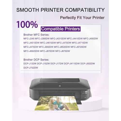 Wolfgray LC103 LC103XL Color Ink Cartridges Compatible with Brother LC101 LC-103 LC103CL XL for Brother Printer MFC-J870DW MFC-J470DW MFC-J450DW MFC-J6720DW J650DW J4410DW J475DW (4C+4M+4Y)