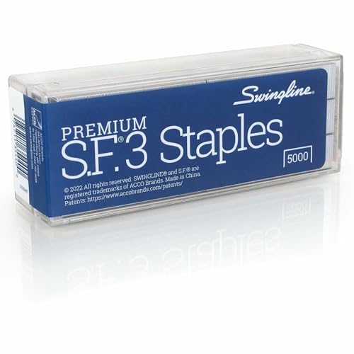 Swingline S.F. 3 Premium Staples, 1/4