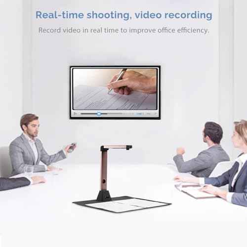 iCODIS Portable Document Scanner: 8MP A3 Size Capture, USB, Windows Compatible