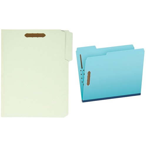 Pendaflex Globe Weis Folders - Durable Pressboard Fastener Folders for Organizing Documents
