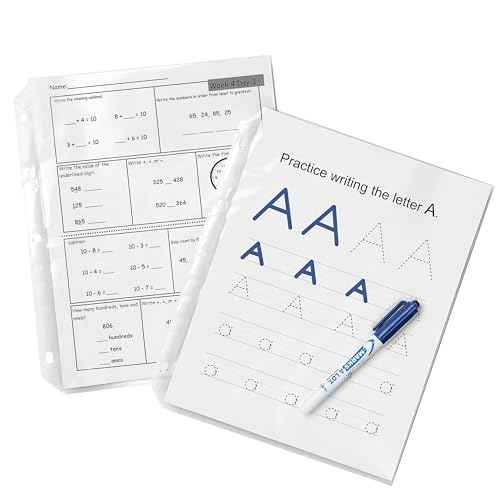 Heavyweight Easy Load Diamond Clear Sheet Protector, Side: 3-Hole Punched, Top Load 8.5 x 11 Insert, Clear Front, 200/Box