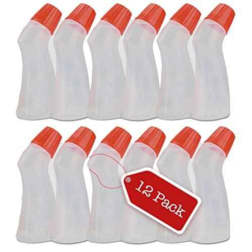 Envelope Moistener with Adhesive, Envelope Sealer 2.2 oz Per Bottle, Water Based Adhesive Dries Fast and Clear, Stamp and Letter Glue licker, Ideal for envelopes,Stamps,Letters - 12 Pack